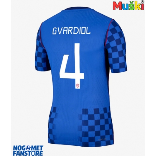Hrvatska Josko Gvardiol #4 Gostujuci Dres SP 2026 Kratak Rukav